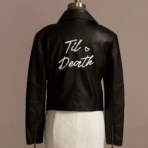 Til Death Vegan Leather Jacket